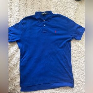 Ralph Lauren Vibrant Blue Polo Shirt size M
